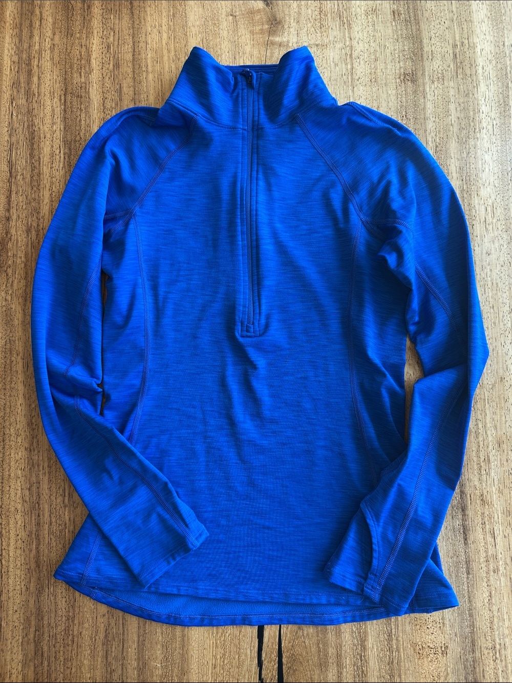 Under Armour Blue Quarter-Zip Performance Pullover - SM